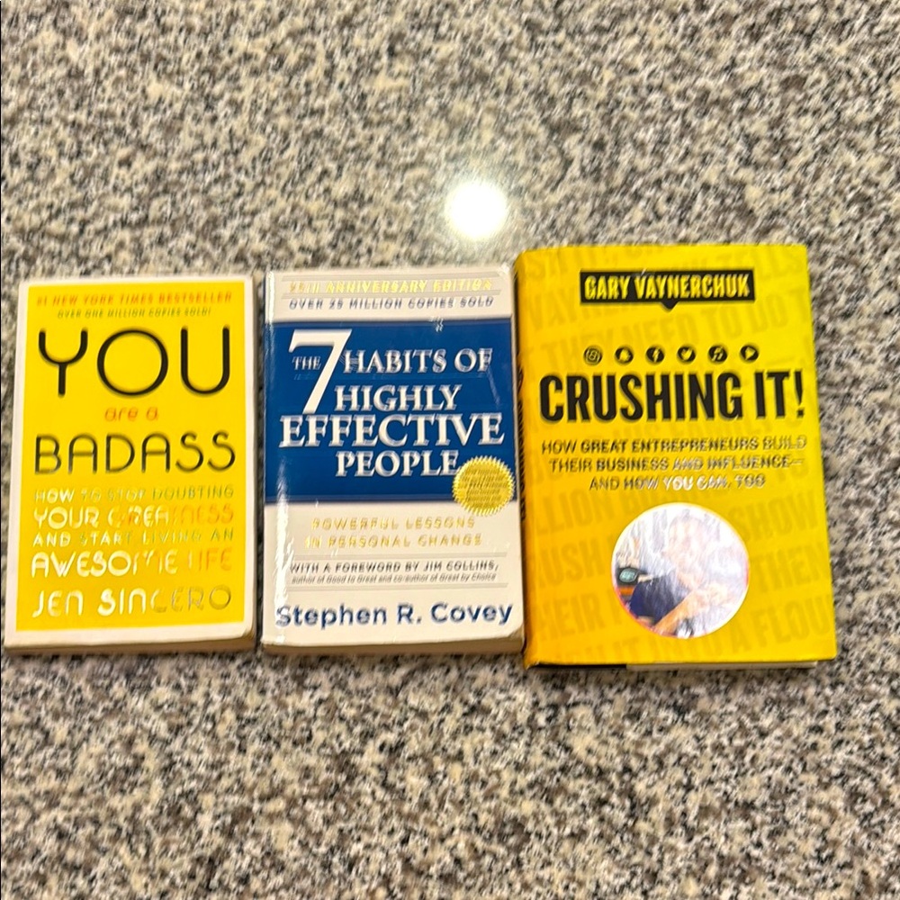 Books (All 3 for $6)